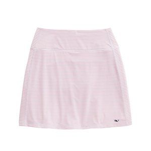 Vineyard Vines Pink and White Gingham Skort